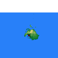 Nearby Forecast Locations - Port Vila - Mapa