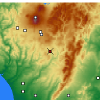 Nearby Forecast Locations - Taihape - Map