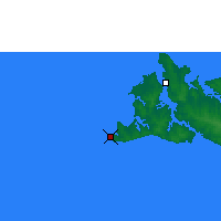 Nearby Forecast Locations - Bathurst Island - Mapa