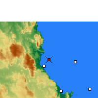 Nearby Forecast Locations - Low Isles Lighthouse - Map