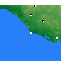 Nearby Forecast Locations - Windy Harbour - Map