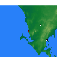 Nearby Forecast Locations - Coles Point - Map