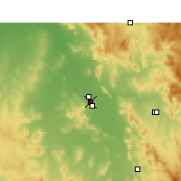 Nearby Forecast Locations - Gunnedah - Map