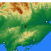 Nearby Forecast Locations - Latrobe Valley - Map