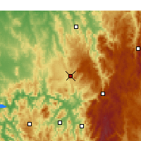 Nearby Forecast Locations - Tumbarumba - Map