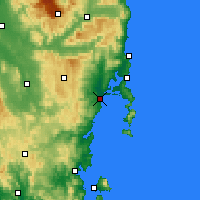 Nearby Forecast Locations - Swansea - Map
