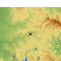 Nearby Forecast Locations - Dunedoo - Map