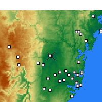 Nearby Forecast Locations - Richmond - Map