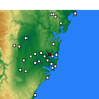 Nearby Forecast Locations - Riverview - Map