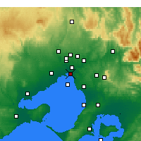 Nearby Forecast Locations - St Kilda (Melbourne) - Map