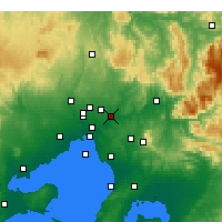 Nearby Forecast Locations - Viewbank - Map