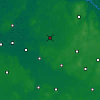Nearby Forecast Locations - Rotenburg an der Wümme - Map