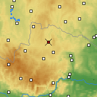 Nearby Forecast Locations - Waidhofen an der Thaya - Map