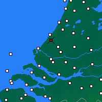 Nearby Forecast Locations - The Hague - Mapa