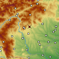 Nearby Forecast Locations - Weiz - Map