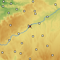 Nearby Forecast Locations - Neu-Ulm - Map