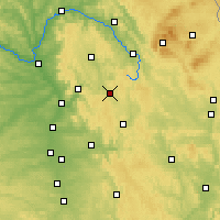Nearby Forecast Locations - Pottenstein - Map