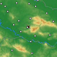 Nearby Forecast Locations - Pakrac - Map