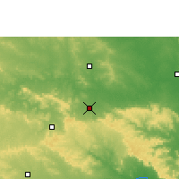 Nearby Forecast Locations - Adilabad - Map