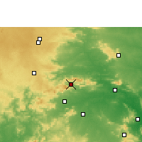 Nearby Forecast Locations - Barughutu - Map