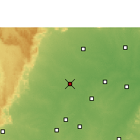 Nearby Forecast Locations - Bemetara district - Map
