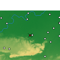 Nearby Forecast Locations - Bhabua - Map
