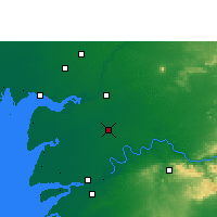 Nearby Forecast Locations - Karjan - Map
