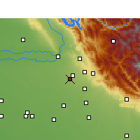 Nearby Forecast Locations - Kharar - Map