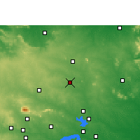 Nearby Forecast Locations - Madhupur - Map
