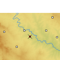 Nearby Forecast Locations - Mangalwedha - Map