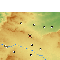 Nearby Forecast Locations - Manmad - Map
