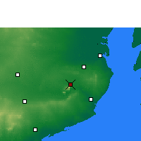 Nearby Forecast Locations - Palitana - Map