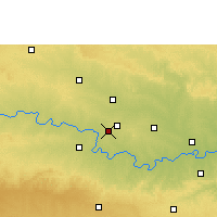 Nearby Forecast Locations - Pathri - Map