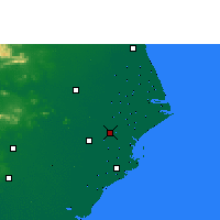 Nearby Forecast Locations - Pattamundai - Map