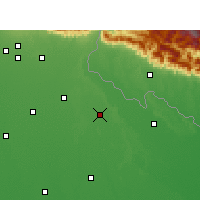 Nearby Forecast Locations - Puranpur - Map