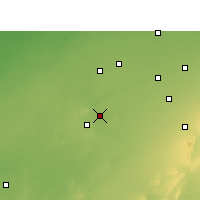 Nearby Forecast Locations - Sujangarh - Map