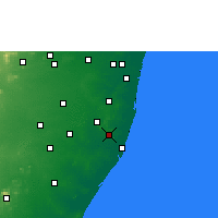 Nearby Forecast Locations - Tirukalukundram - Map