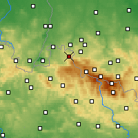 Nearby Forecast Locations - Nové Město pod Smrkem - Map