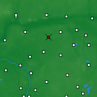 Nearby Forecast Locations - Gołańcz - Map