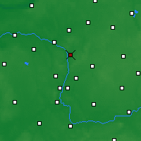 Nearby Forecast Locations - Murowana Goślina - Map