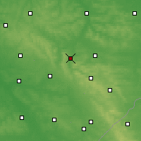 Nearby Forecast Locations - Szczebrzeszyn - Map