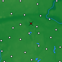 Nearby Forecast Locations - Szubin - Map