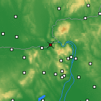 Nearby Forecast Locations - Esztergom - Map