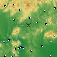 Nearby Forecast Locations - Balassagyarmat - Map