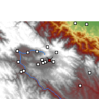 Nearby Forecast Locations - Punata - Map