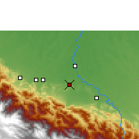 Nearby Forecast Locations - Ivirgarzama - Map