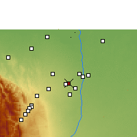 Nearby Forecast Locations - Campanero - Map