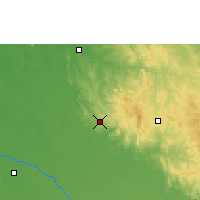 Nearby Forecast Locations - El Puente - Map