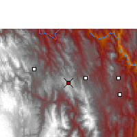 Nearby Forecast Locations - Tarabuco - Map