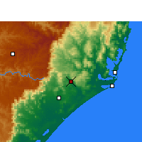 Nearby Forecast Locations - Araranguá - Map